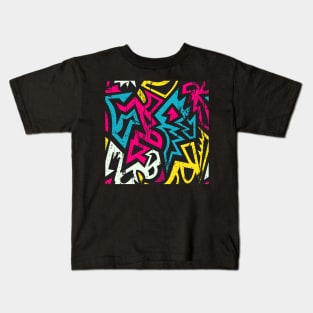 Graffiti geometric Kids T-Shirt